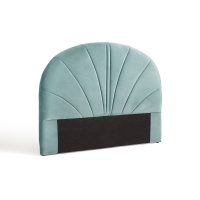 Изголовье Кровати из велюра LONE единый размер зеленый LA REDOUTE INTERIEURS  фото, kupilegko.ru